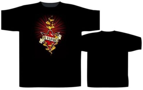 IN FLAMES - BURNING JESTER. Large Officiell  T-shirt Samlarobjekt från 2008 - Bild 2