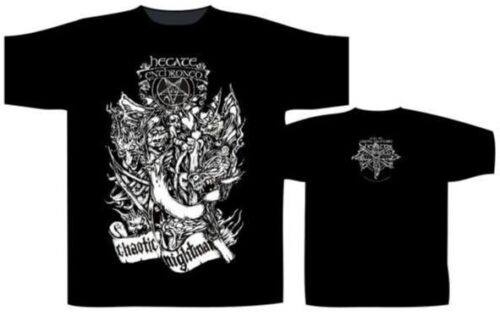 HECATE ENTHRONED - CHAOTIC NIGHT. T-shirt Medium (51cm) Officiell Samlarobj 2008 - Bild 2