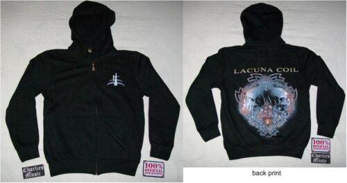 LACUNA COIL - . Medium Officiell  Munkjacka Samlarobjekt med drag. från 2008