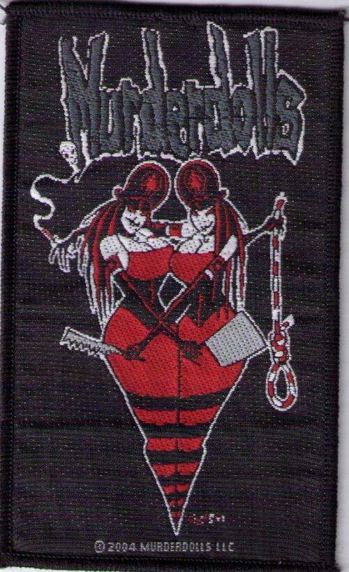 MURDERDOLLS - TWINS. Tygmärke Officiellt från 2004 Samlarobjekt