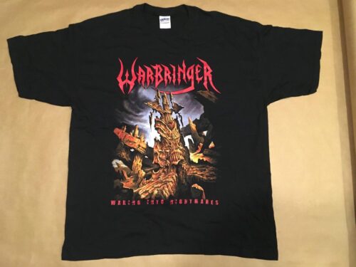 WARBRINGER - WAKING INTO NIGHT. Medium Officiell  T-shirt Samlarobjekt 2009