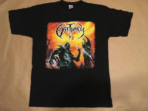 OBITUARY - XECUTIONER'S RETURN. Medium Officiell T-shirt från 2008 DEATH METAL