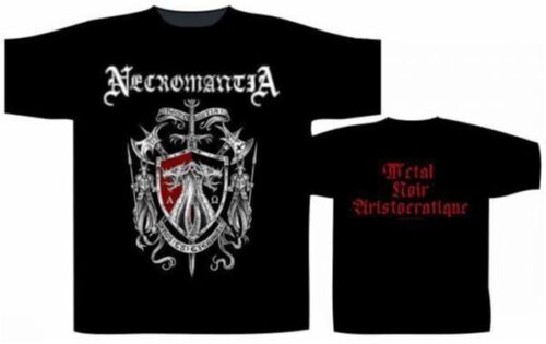 NECROMANTIA - METAL NOIR ARISTOCRATIQUE. T-shirt  XL Officiell 2010 BLACK METAL - Bild 3