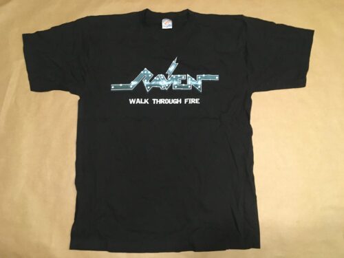 RAVEN - WALK THROUGH FIRE.  XL Officiell T-shirt från 2009 HEAVY METAL