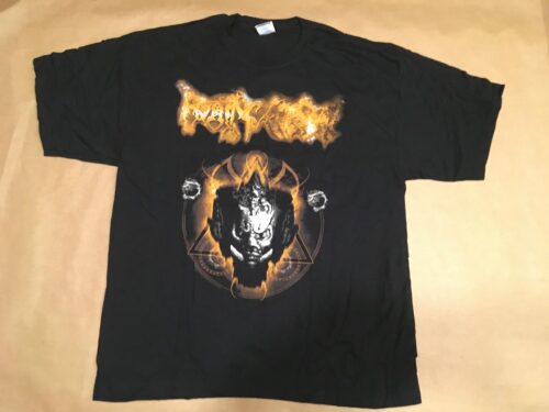 ROTTING CHRIST - THEOGONIA.  XL Officiell  T-shirt Samlarobjekt 2007 BLACK METAL