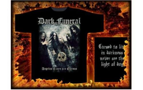 DARK FUNERAL - ANGELUS / BAND. T-shirt Large  Officiell