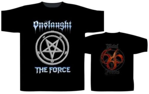 ONSLAUGHT - THE FORCE. Medium Officiell  T-shirt Samlarobjekt