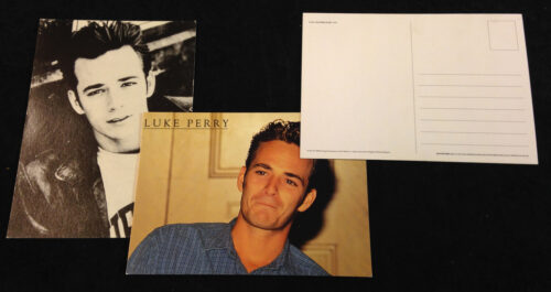 Film Luke Perry - Vykort 2st Samlarobjekt Beverly Hills Dylan McKay