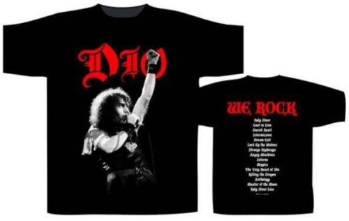 DIO - WE ROCK. T-shirt Medium Officiell  T-shirt Samlarobjekt