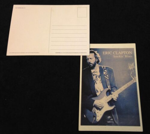 Eric Clapton - Vykort 1st SAMLAROBJEKT smokin blues SISTA exet