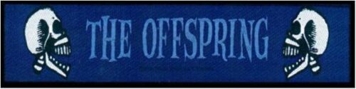 THE OFFSPRING - SKULLS. Avlångt tygmärke Officiellt  från 2003 Samlarobjekt