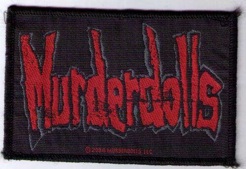 MURDERDOLLS - LOGO. Tygmärke Officiellt från 2004 Samlarobjekt