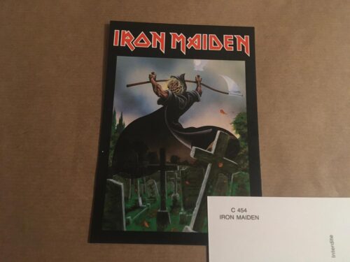 IRON MAIDEN - Vykort 1st C454 Samlarobjekt