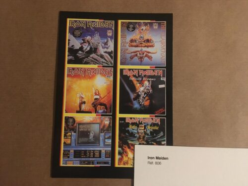 IRON MAIDEN - Vykort 1st Ref.806 - Multi pic. The Clairvoyant. Samlarobjekt