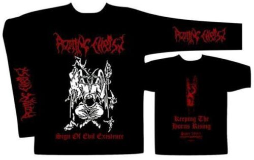 ROTTING CHRIST - SIGN OF EVIL.  XL Officiell  Långärmad Samlarobjekt - Bild 3