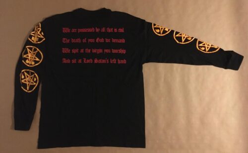 VENOM - WELCOME TO HELL.  XL Officiell  Långärmad Samlarobjekt från 2001 OLD TAG - Bild 5