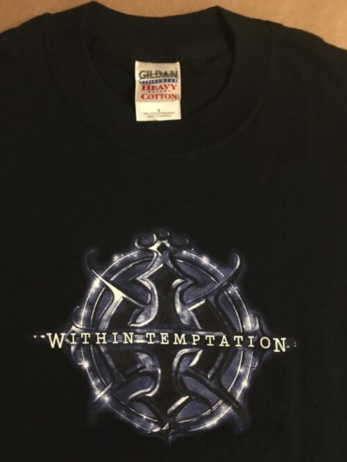 WITHIN TEMPTATION - TOUR 2005. Small Officiell  T-shirt Samlarobjekt