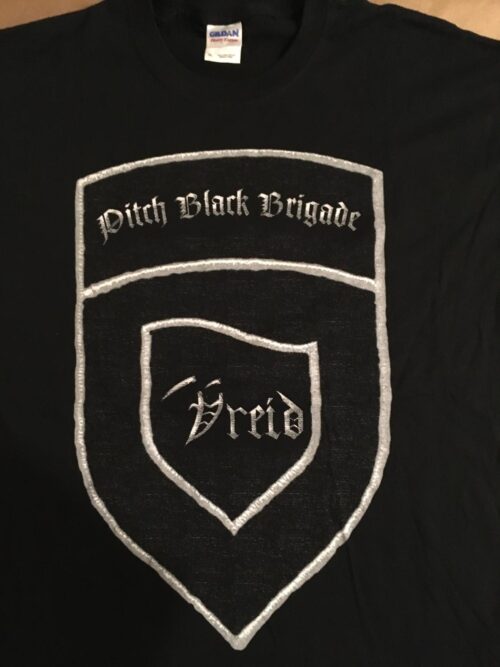 VREID - PITCH BLACK BRIGADE.  XL Officiell T-shirt Samlarobjekt 2006 BLACK METAL - Bild 2