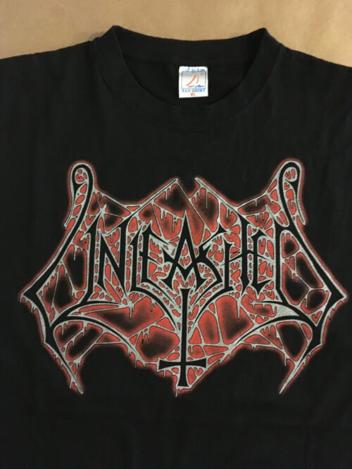 UNLEASHED - LOGO.  XL Officiell  T-shirt Samlarobjekt DEATH METAL - Bild 3