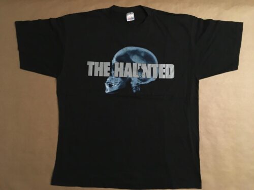 THE HAUNTED - X-Ray Skull.  XL Officiell  T-shirt Samlarobjekt
