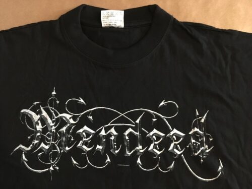 MENDEED - LOGO. T-shirt XXL (65cm) Officiell Samlarobjekt från 2006 METAL CORE