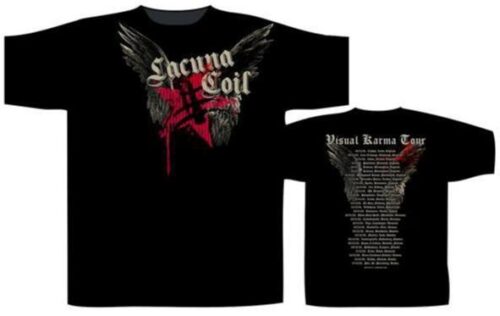LACUNA COIL - TOUR 2008. T-shirt M/L (53cm) Officiell  Samlarobjekt - Bild 5