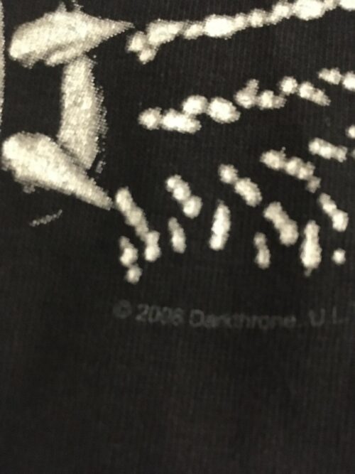 DARKTHRONE - TOTAL DEATH.  XL Officiell  T-shirt Samlarobjekt från 2008 OLD TAG - Bild 3