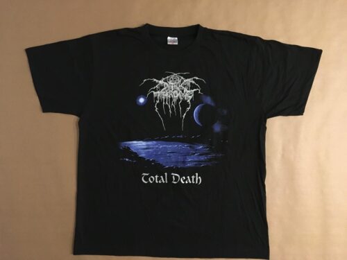 DARKTHRONE - TOTAL DEATH.  XL Officiell  T-shirt Samlarobjekt från 2008 OLD TAG - Bild 2