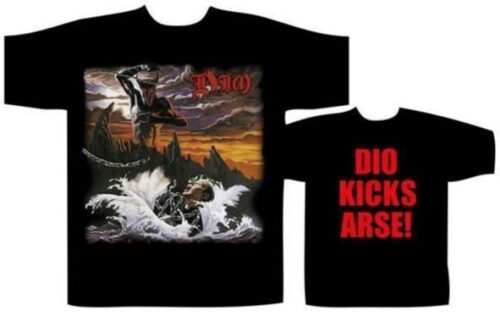 DIO - HOLY DIVER. / KICKS ARSE T-shirt  XL Officiell från 2005 Samlarobjekt - Bild 4