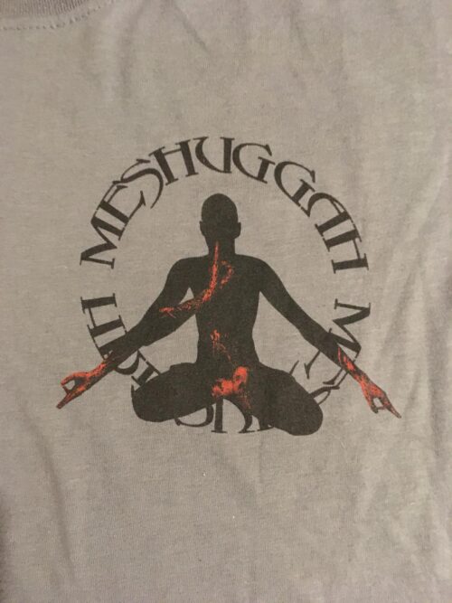 MESHUGGAH - OBZEN.  Large 55cm bred (märkt XL) Officiell  T-shirt från 2009 SAMLAROBJEKT sista - Bild 2