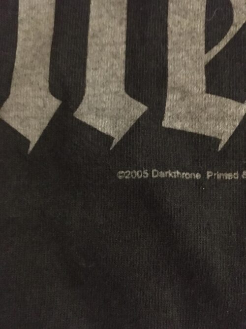 DARKTHRONE - HATE THEM. Large (XL 56cm) T-shirt  Samlarobjekt från 2005 OLD TAG - Bild 4