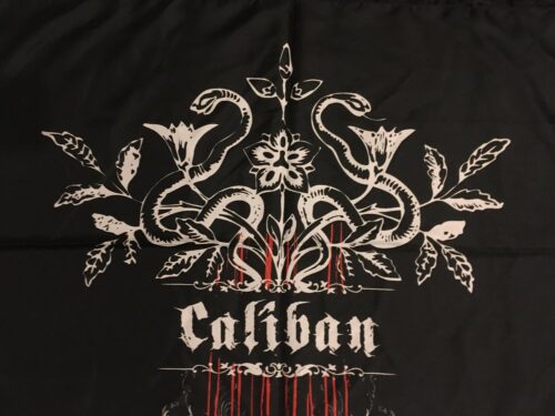 CALIBAN - The Awakening Poster flagga Samlarobjekt från 2007 nyskick ej använd - Bild 2