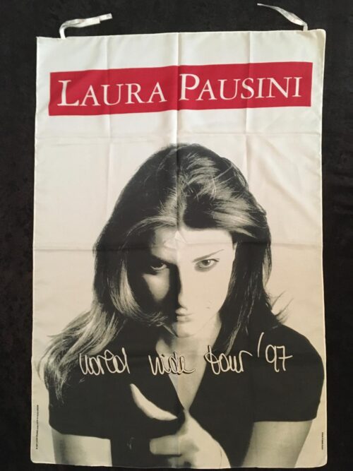 LAURA PAUSINI - World Wide Tour 97 posterflagga SAMLAROBJEKT - Bild 2