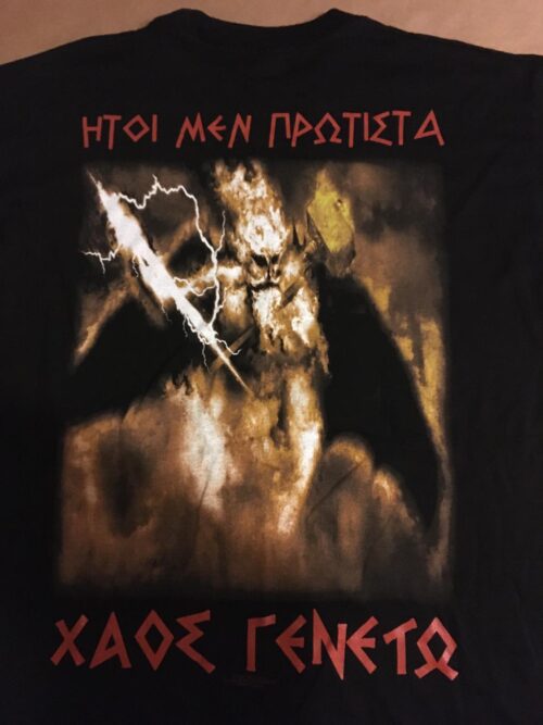 ROTTING CHRIST - THEOGONIA. Large Långärmad  Samlarobjekt 2007  OLD TAG - Bild 4