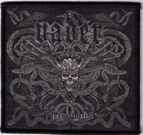 VADER - NECROPOLIS.. Tygmärke Officiellt från 2009 Samlarobjekt