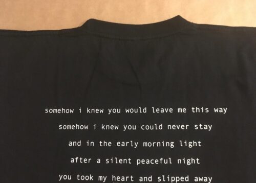 ANATHEMA - HINDSIGHT (somehow I knew). XL Officiell  T-shirt Samlarobjekt 2008 - Bild 5