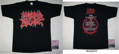 MORBID ANGEL - TOUR 2008. XL T-shirt SUMMER FESTIVAL TOUR Officiell Samlarobjekt