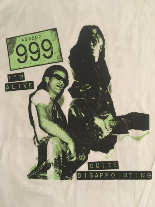 999 - I'm Alive 1977. T-shirt XL Officiell Samlarobjekt från 2003 Pop, punk rock - Bild 2