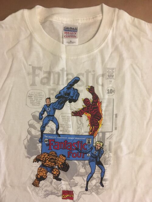 Övrigt THE FANTASTIC FOUR - T-shirt XL. MARVEL COMICS Samlarobjekt