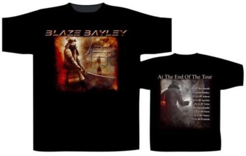 BLAZE BAYLEY - TOUR 2009 SAMURAI.  Medium T-shirt  Wolfsbane Iron Maiden