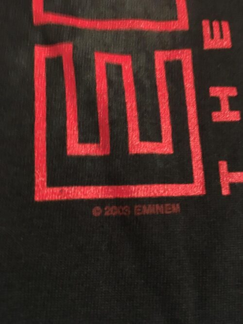 EMINEM - TOUR 2003. Medium T-shirt Officiell Samlarobjekt från 2003 - Bild 5