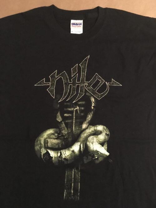 NILE - IN THEIR DARKENED SHRINES. T-shirt Medium Officiell Samlarobjekt