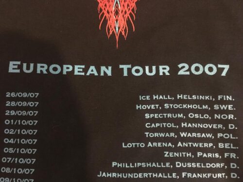 SYMPHONY X - Tour 2007 PARADISE LOST. XL T-shirt Officiell Samlarobjekt - Bild 5