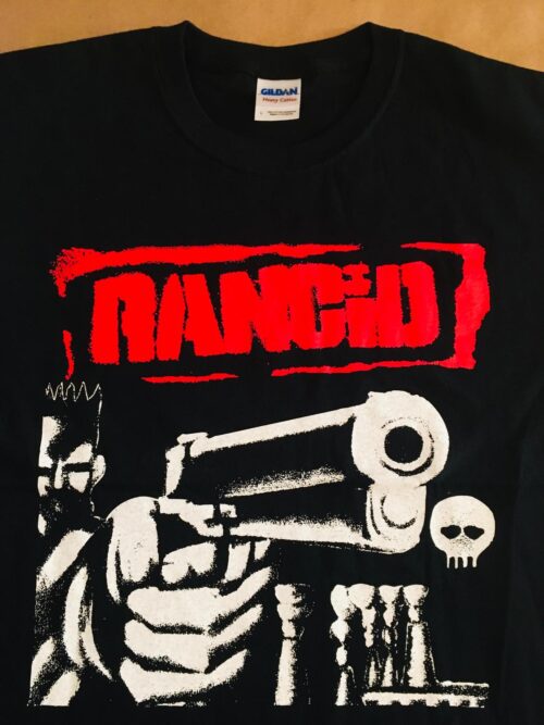 RANCID - GUN.  Large T-shirt  Officiell Samlarobjekt