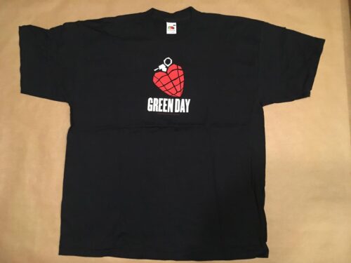 GREEN DAY - Grenade. T-shirt  XL Officiell  T-shirt Samlarobjekt från 2004