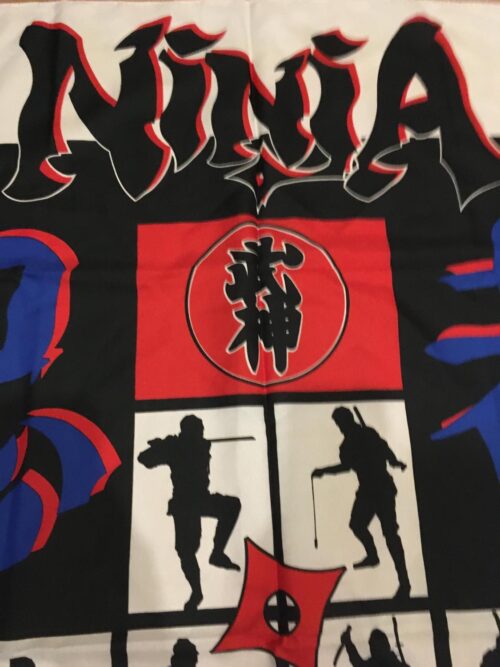 NINJA - SHADOW WARRIOR Posterflagga Samlarobjekt från 80-talet - Bild 4