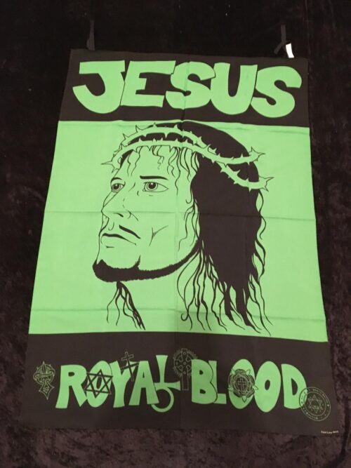 JESUS - ROYAL BLOOD Posterflagga Samlarobjekt från 1993 - Bild 2