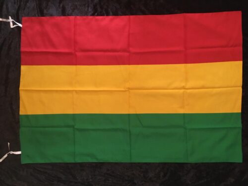 RASTA FLAGGA REGGAE FÄRGER Nationsflagga - BOLIVIA Poster flagga