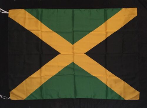 Nationsflagga - JAMAICA Poster flagga Big Size 95x135cm REGGAE RASTA