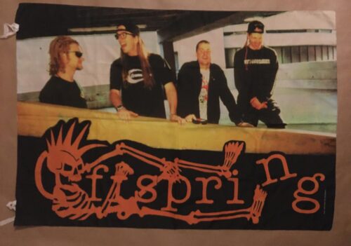 THE OFFSPRING . Poster flagga Posterflag  SAMLAROBJEKT från 1995